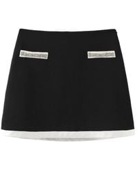 Marissa Chiara - Diamond Embellished Skirt - Lyst