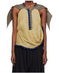 Kiko Kostadinov - V-Neck Top - Lyst