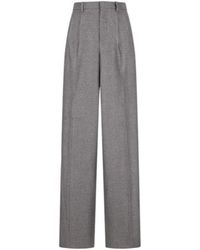 Celine - Pleated Trousers - Lyst