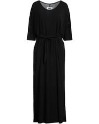 MM6 by Maison Margiela - Solid-Color Short-Sleeved Dress - Lyst