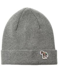 Paul Smith - Ps Paul Smith Zebra Logo Beanie - Lyst