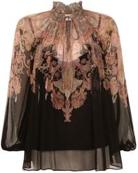 Zimmermann - Illustration Billow Blouse - Lyst
