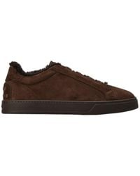 Tod's - Suede Sneakers - Lyst