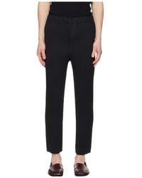 Homme Plissé Issey Miyake - Elasticated-Waist Pleated Trousers - Lyst
