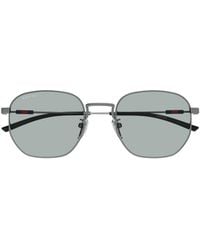 Gucci - Eyewear Geometric Frame Sunglasses - Lyst