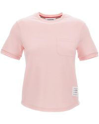 Thom Browne - Milano Pocket Crewneck T-Shirt - Lyst