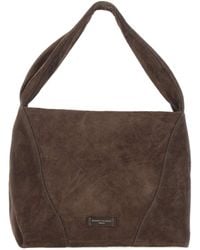 Gianni Chiarini - Suria Suede Shoulder Bag - Lyst