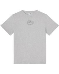Ganni - Logo Relaxed-Fit T-Shirt - Lyst