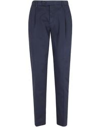 Eleventy - Casual Trousers With Belt Loops - Lyst