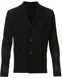 Homme Plissé Issey Miyake - Homme Plissé Issey Miyake Tailored Pleats Jacket - Lyst