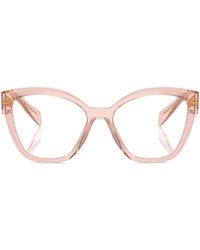 Prada - Eyewear Cat-Eye Glasses - Lyst