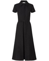Fendi - Long A-Line Belted Midi Dress - Lyst