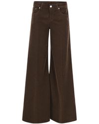 Dondup - Marlen Corduroy Wide-Leg Pants - Lyst