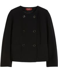 Max Mara - Mstombrosa Double-Breasted Jacket - Lyst