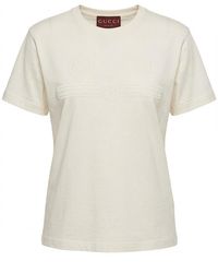 Gucci - Medium Jersey T-Shirt - Lyst
