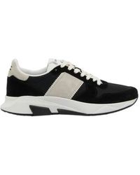 Tom Ford - Round Head Lacing Low-Cut Casual Sneakers - Lyst