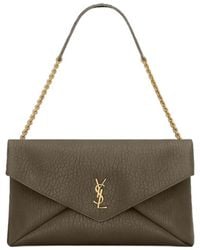 Saint Laurent - Cassandre Xxl Envelope Pouch - Lyst