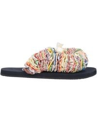 Tory Burch - Woven Slippers - Lyst