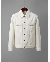 Gucci - Horsebit Detailed Collared Jacket - Lyst