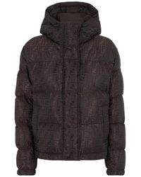 Fendi - Tech Fabric Down Jacket - Lyst