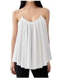 Jacquemus - The Voile Flared Tank Top - Lyst