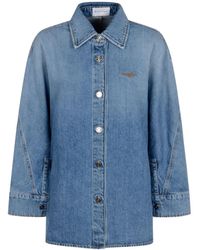 Givenchy - Collared Long-Sleeve Shirt - Lyst