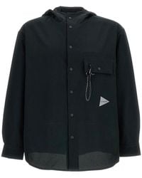 and wander - Hooded Casual Jacket - Lyst