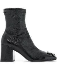 Courreges - Reedition Vinyl Ankle Boots - Lyst