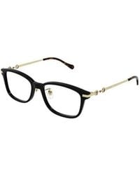 Gucci - Eyewear Rectangle Frame Glasses - Lyst