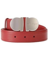 Ferragamo - Logo Buckle Belt - Lyst