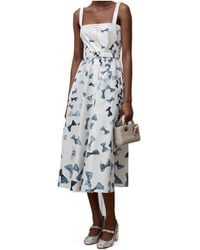Dior - Iviera Mid-Length Belted Dress - Lyst