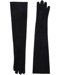 Giorgio Armani - Long Suede Gloves - Lyst