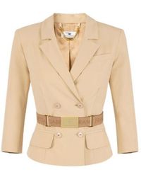 Elisabetta Franchi - Technical Bi-Elastic Jacket - Lyst