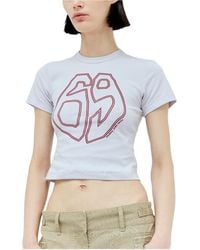 Pam - 69 Baby Cropped T-Shirt - Lyst