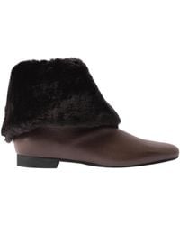 TOTEME - Shearling Boots - Lyst