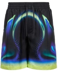 CASABLANCA - Abstract Print Shorts - Lyst