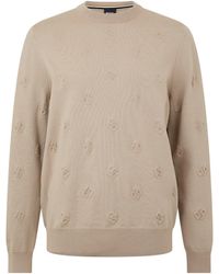 BOSS - Retro Knitted Sweater - Lyst