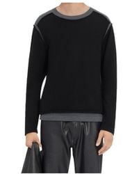 MM6 by Maison Margiela - Crew Neck Jumper - Lyst