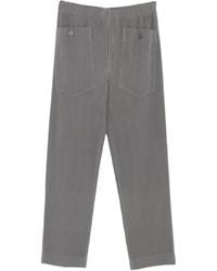 Homme Plissé Issey Miyake - Pleated Casual Trousers - Lyst