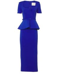 Roland Mouret - Short Sleeve Dress - Lyst