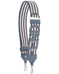 Fendi - Macramé Ribbon Shoulder Strap - Lyst