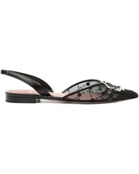 Malone Souliers - Misha Slingback Ballerina Shoes - Lyst