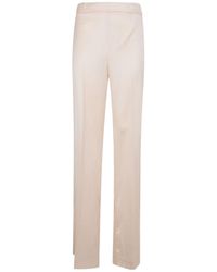 Twinset - Pleated Details Casual Pants - Lyst