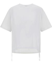Herno - Drawstring Hem T-Shirt - Lyst