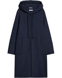 Max Mara - Long-Sleeved Hooded Coat - Lyst