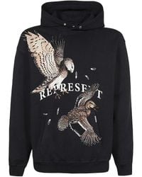 Represent - Long-Sleeved Hooded Sweater - Lyst