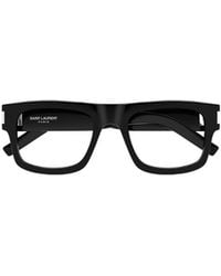 Saint Laurent - Eyewear Square Frame Glasses - Lyst