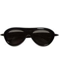 Bottega Veneta - Sardine Aviator Sunglasses - Lyst