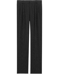 Saint Laurent - Polka-Dot Trousers - Lyst