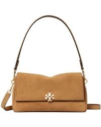 Tory Burch - Flap Logo Shoulder Bag - Lyst